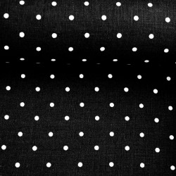 Black color with white dots...